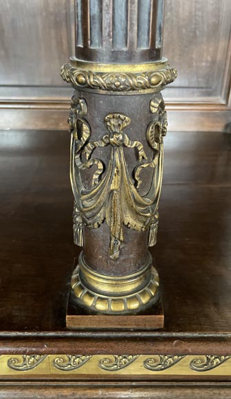 Aimé Millet (1819–1891) — Large Neo-Renaissance cabinet in walnut and gilt bronze Aimé Millet (1819–1891) — Large Neo-Renaissance cabinet in walnut and gilt bronze-15