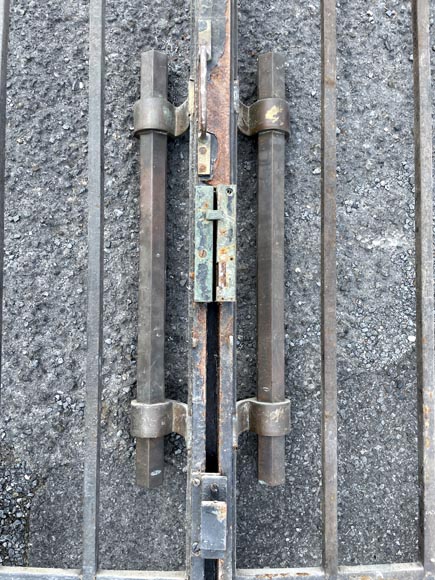 Double Cast Iron Gate – Art Deco Style-5