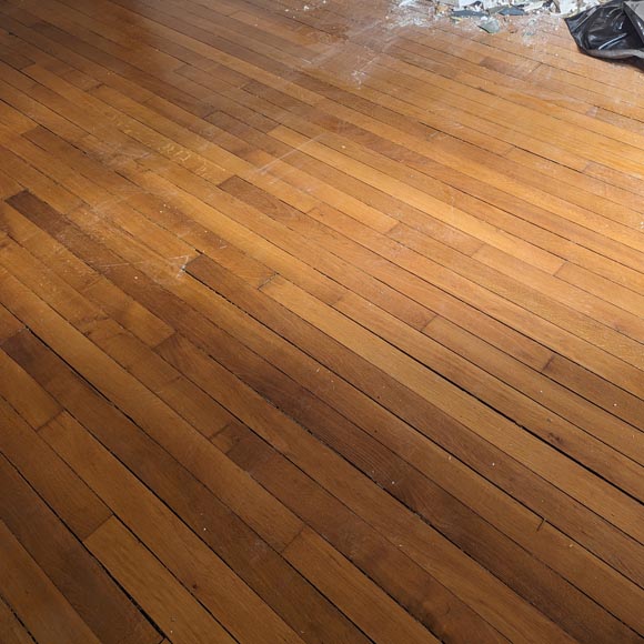 Approx. 28 m² of linear parquet flooring-0