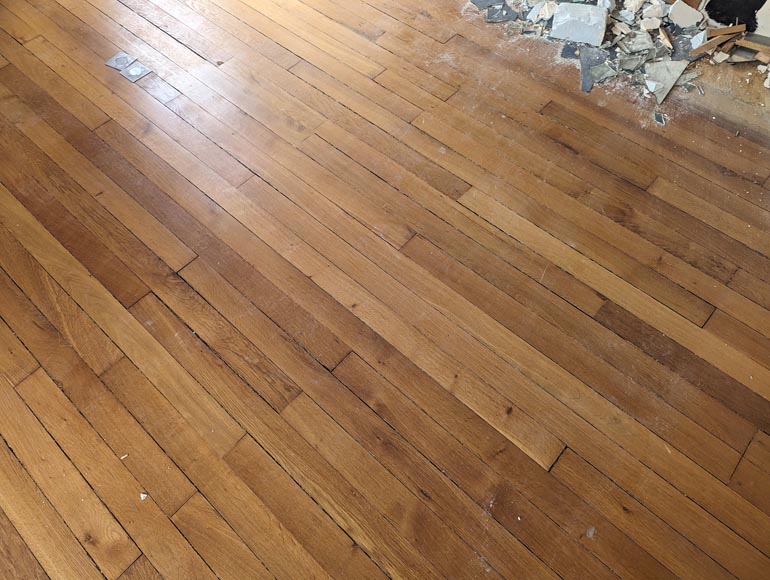 Approx. 28 m² of linear parquet flooring-1