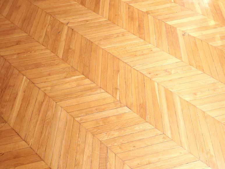 23 m² lot of Hungarian point wood flooring-5