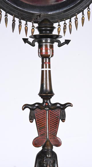 Giuseppe PARVIS (attributed to), Egyptian Revival Mirror, circa 1900-9