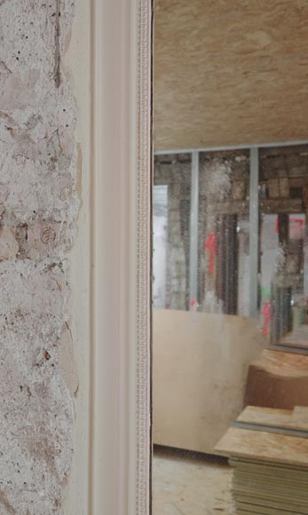 Louis XVI style trumeau decorated with a frieze of pearls-3