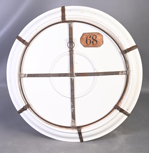 BALLEROY & Co. (porcelain), Joseph Albert PONSIN (painter), Pair of Decorative Plates Adorned with Portraits of an Assyrian Man and Woman, 1876?-9