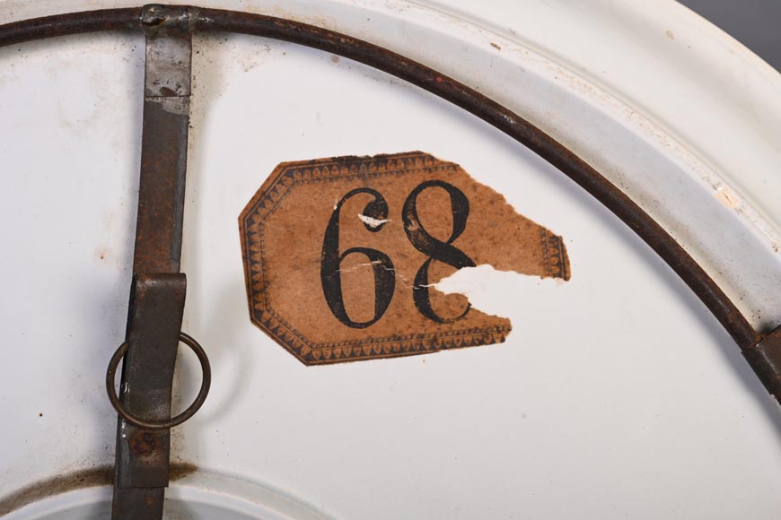 BALLEROY & Co. (porcelain), Joseph Albert PONSIN (painter), Pair of Decorative Plates Adorned with Portraits of an Assyrian Man and Woman, 1876?-22