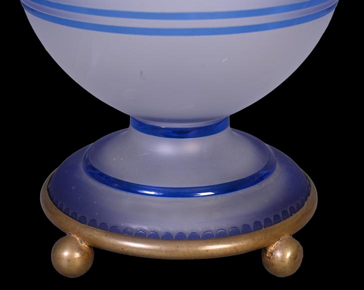 Jacques Louis KESSLER, Pair of Vases Engraved with Greek Revival Decor Using the “Kessler” Process, mid-19th century-7