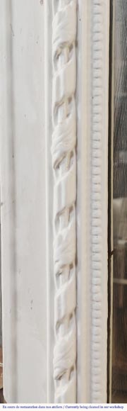 Small Louis XVI style trumeau decorated with a ribbon-3