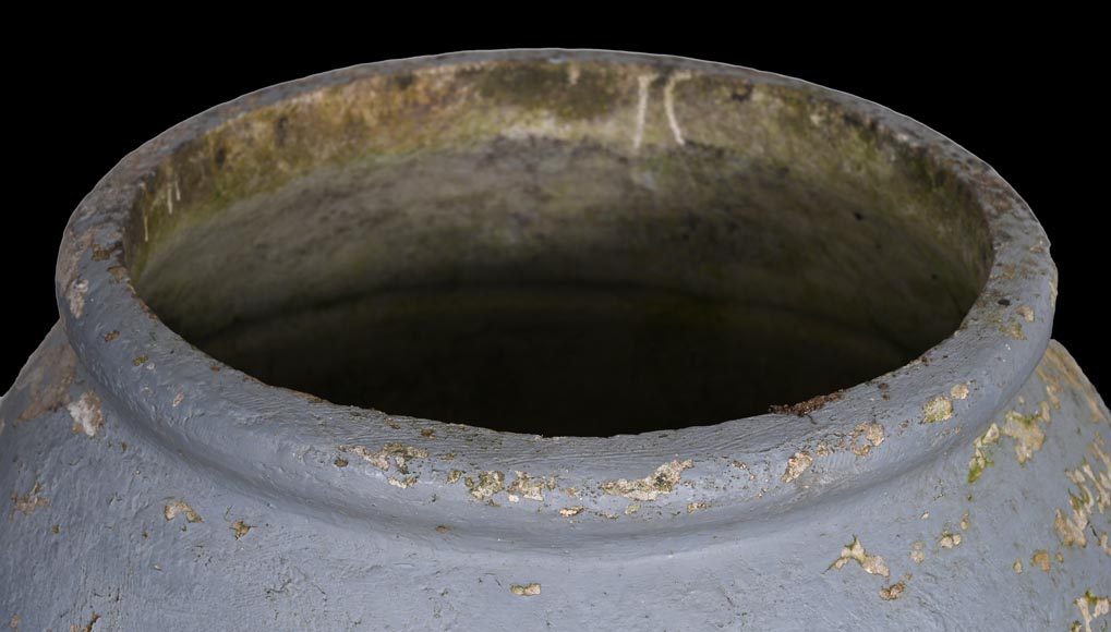 Willy Guhl, Pair of Fibre Cement Urn-Shaped Planters, 1950s-1960s-5