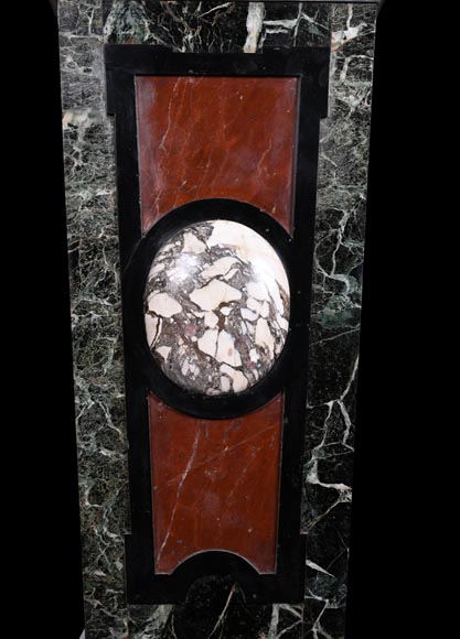 Unique Ensemble : Statue of Marguerite on her Ornate Pedestal 