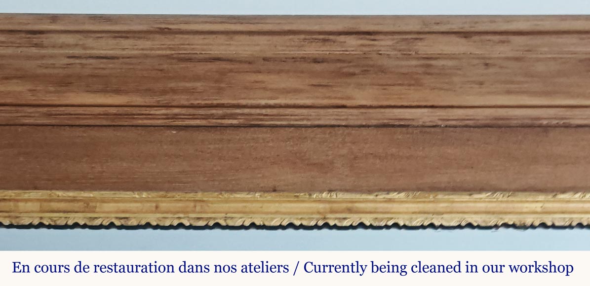 Modern Napoleon III style trumeau with gilded palmet-1