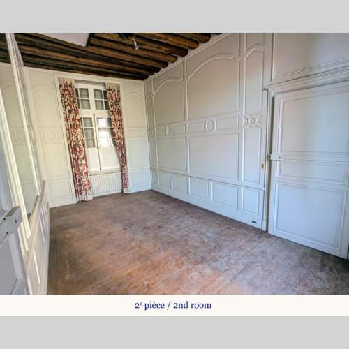 Antique Oak and Pine Wood Paneling – Composed of Two Rooms