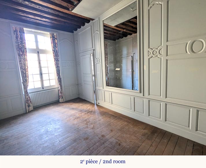 Antique Oak and Pine Wood Paneling – Composed of Two Rooms-8