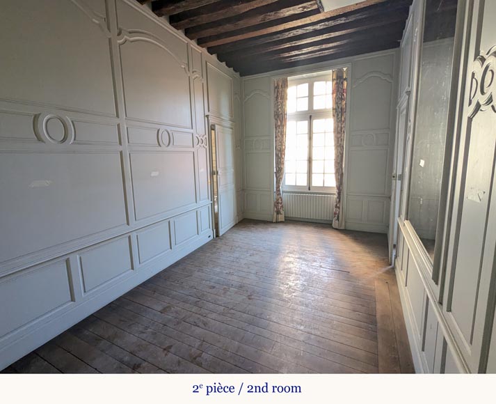 Antique Oak and Pine Wood Paneling – Composed of Two Rooms-9