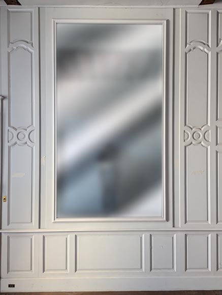 Antique Oak and Pine Wood Paneling – Composed of Two Rooms-17