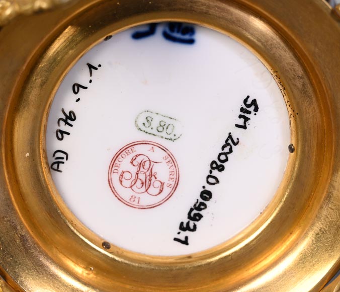 CARRIER-BELLEUSE Albert-Ernest — Enameled Porcelain Covered Vase from Sèvres-8