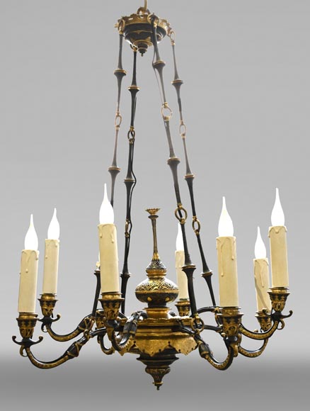 GEOFFROY-DECHAUME, “Persian” Chandelier-0