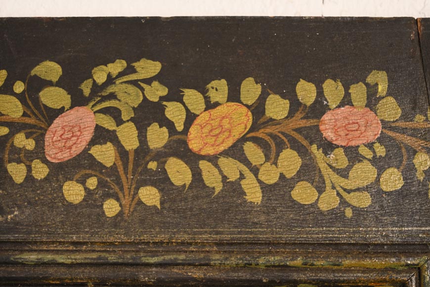 Qajar Art, Set of doors decorated with major scenes of Persian life, late 19th century-12