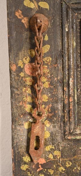 Qajar Art, Set of doors decorated with major scenes of Persian life, late 19th century-13