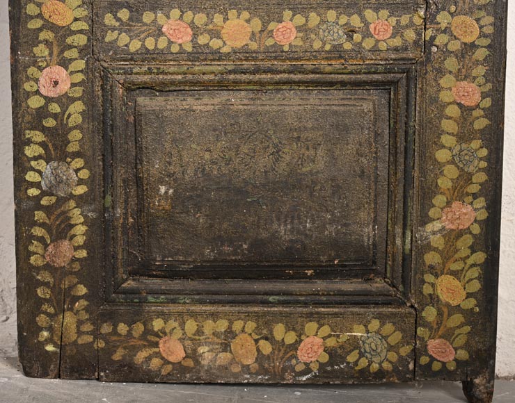 Qajar Art, Set of doors decorated with major scenes of Persian life, late 19th century-14