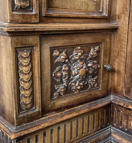 Louis MALARD, walnut bedroom set-11