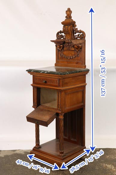 Louis MALARD, walnut bedroom set-13