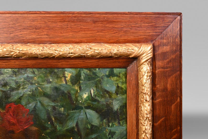 Portrait of a Young Woman by Leopold Franz Kowalski-5