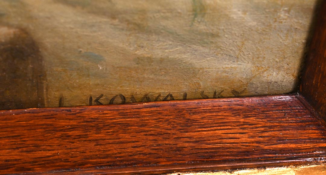 Portrait of a Young Woman by Leopold Franz Kowalski-6