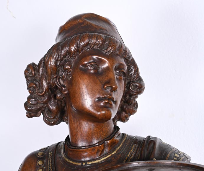 GUÉRET FRÈRES (cabinetmakers) and CARRIER-BELLEUSE (model by), Pair of 