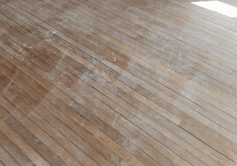 22m² lot of linear oak parquet flooring-3