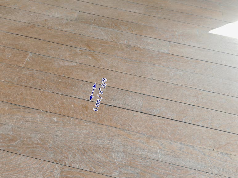 22m² lot of linear oak parquet flooring-7