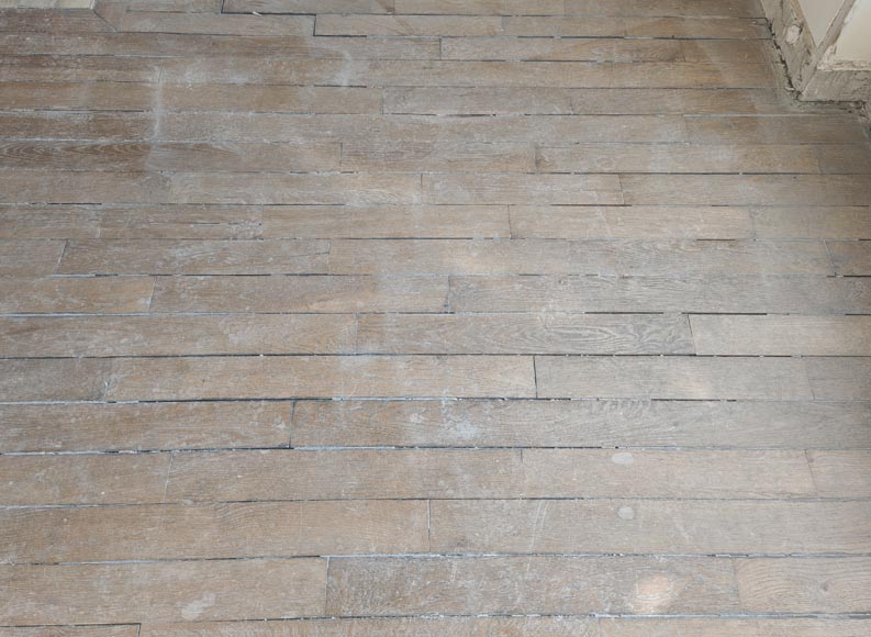 Batch of 25m² of linear oak parquet in 10cm-2