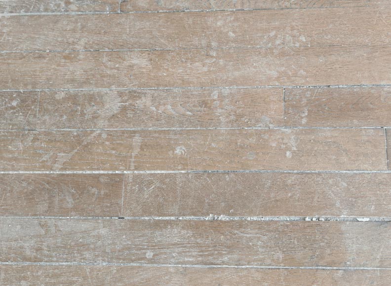 Batch of 25m² of linear oak parquet in 10cm-4