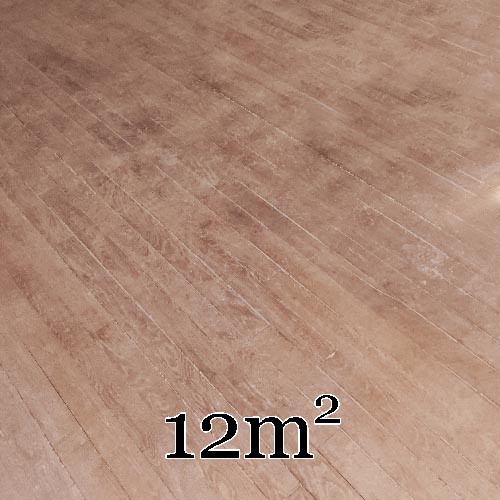 12 m² lot of linear oak parquet flooring