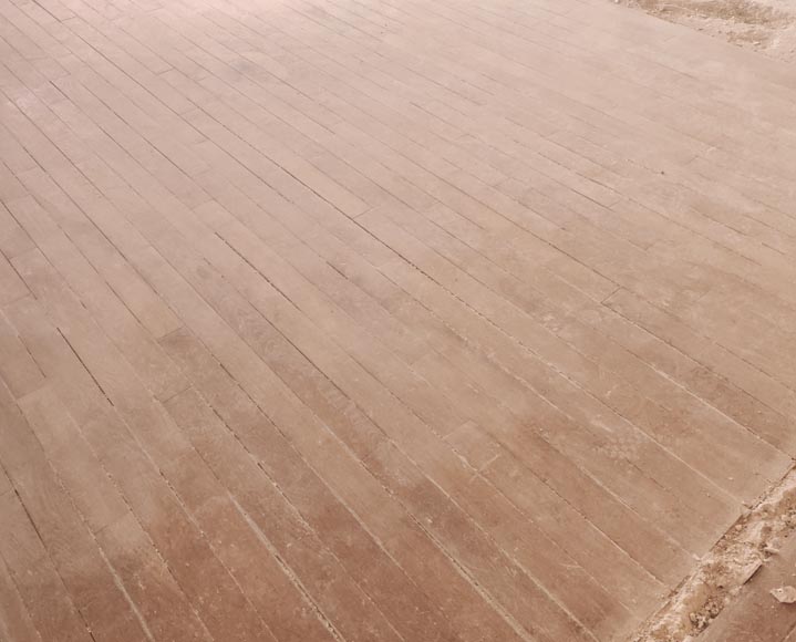 12m² lot of linear oak parquet flooring-2