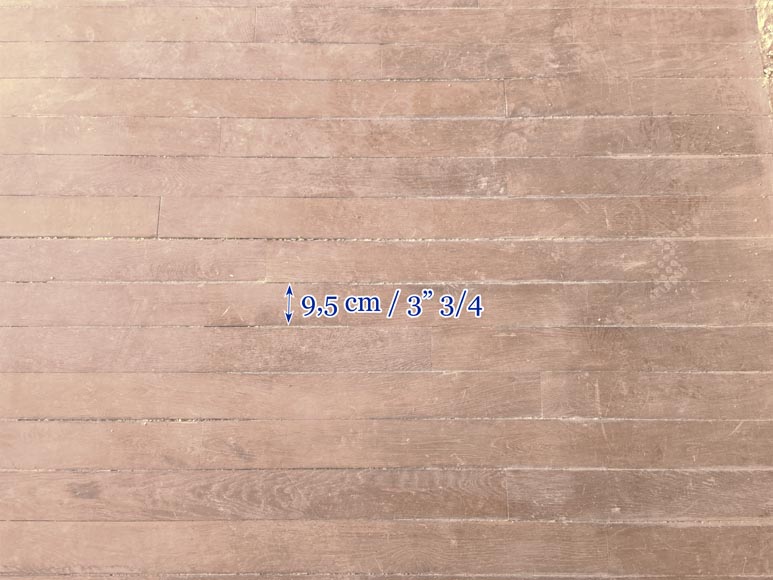 12m² lot of linear oak parquet flooring-3