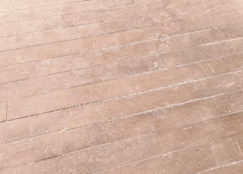 12m² lot of linear oak parquet flooring-4