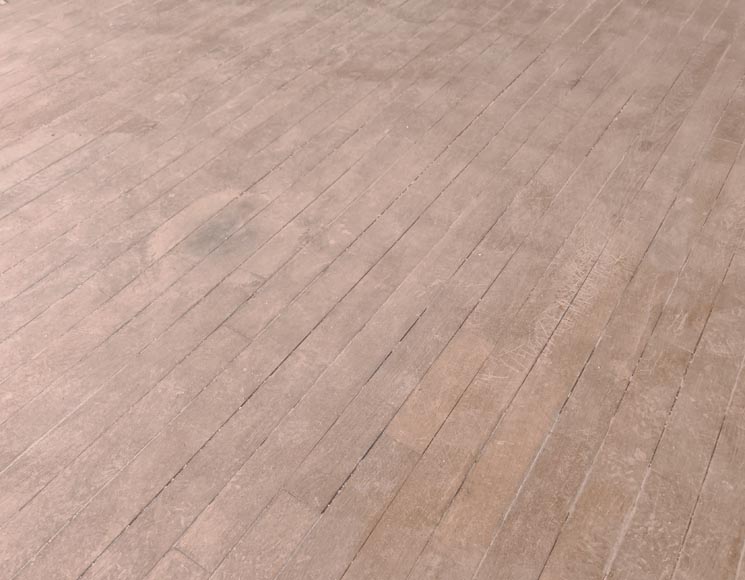 12m² lot of linear oak parquet flooring-5