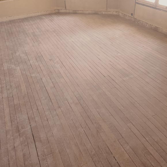 Lot of 14m² of linear parquet in 6.8-0