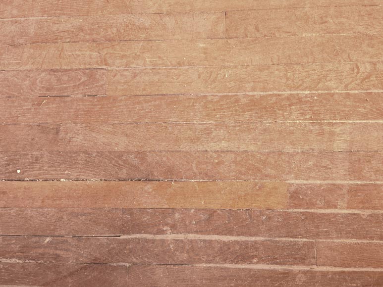 Batch of 11m² of linear oak parquet in 7.5cm-1