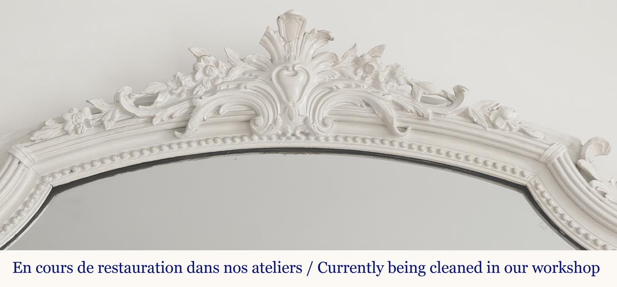 Richly decorated Regency style trumeau-1