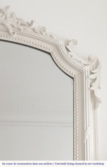 Richly decorated Regency style trumeau-2