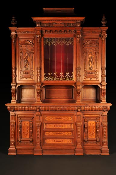 Henri-Auguste FOURDINOIS (1830–1907) – Neo-Renaissance sideboard-0