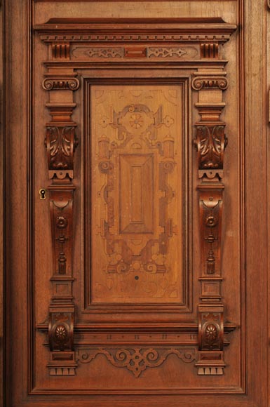 Henri-Auguste FOURDINOIS (1830–1907) – Neo-Renaissance sideboard-4