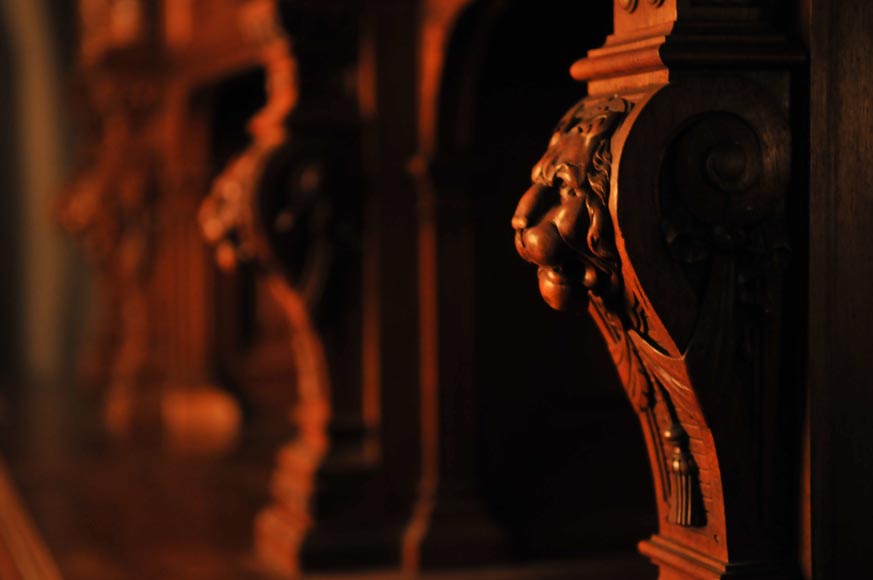 Henri-Auguste FOURDINOIS (1830–1907) – Neo-Renaissance sideboard-8