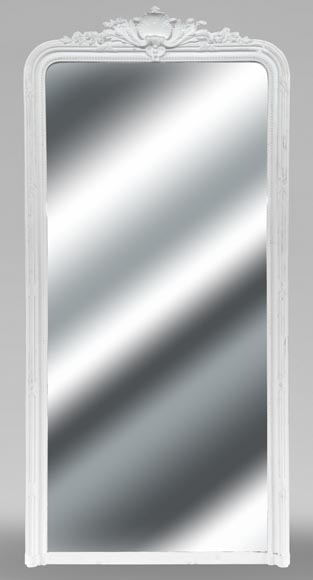 Napoleon III style trumeau topped with a shell-0