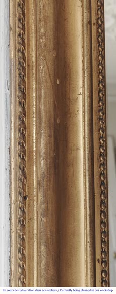  Small gilded Regency style trumeau-4