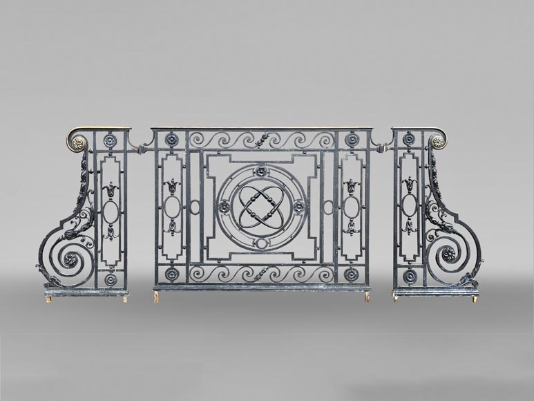 Wrought Iron Balcony in Régence Style, Early 20th Century-0
