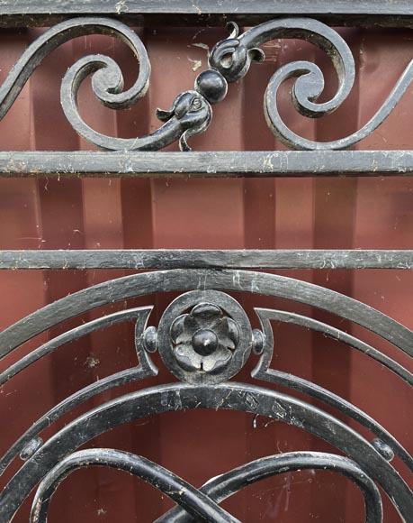 Wrought Iron Balcony in Régence Style, Early 20th Century-7