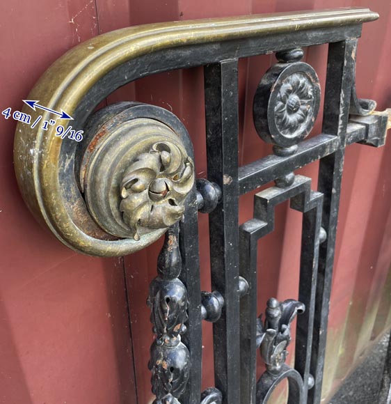 Wrought Iron Balcony in Régence Style, Early 20th Century-8