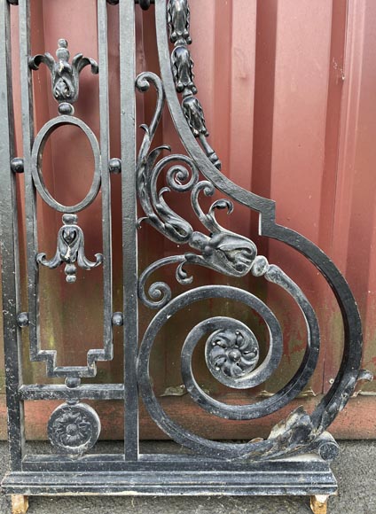 Wrought Iron Balcony in Régence Style, Early 20th Century-10